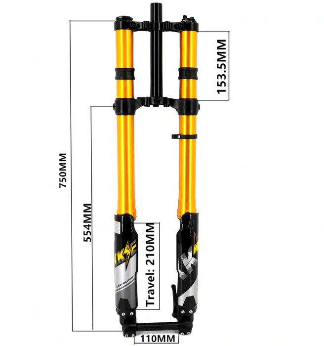 2024 KKE Front Suspension Fork for Surron Light Bee/Talaria Sting/E-Ride Pro