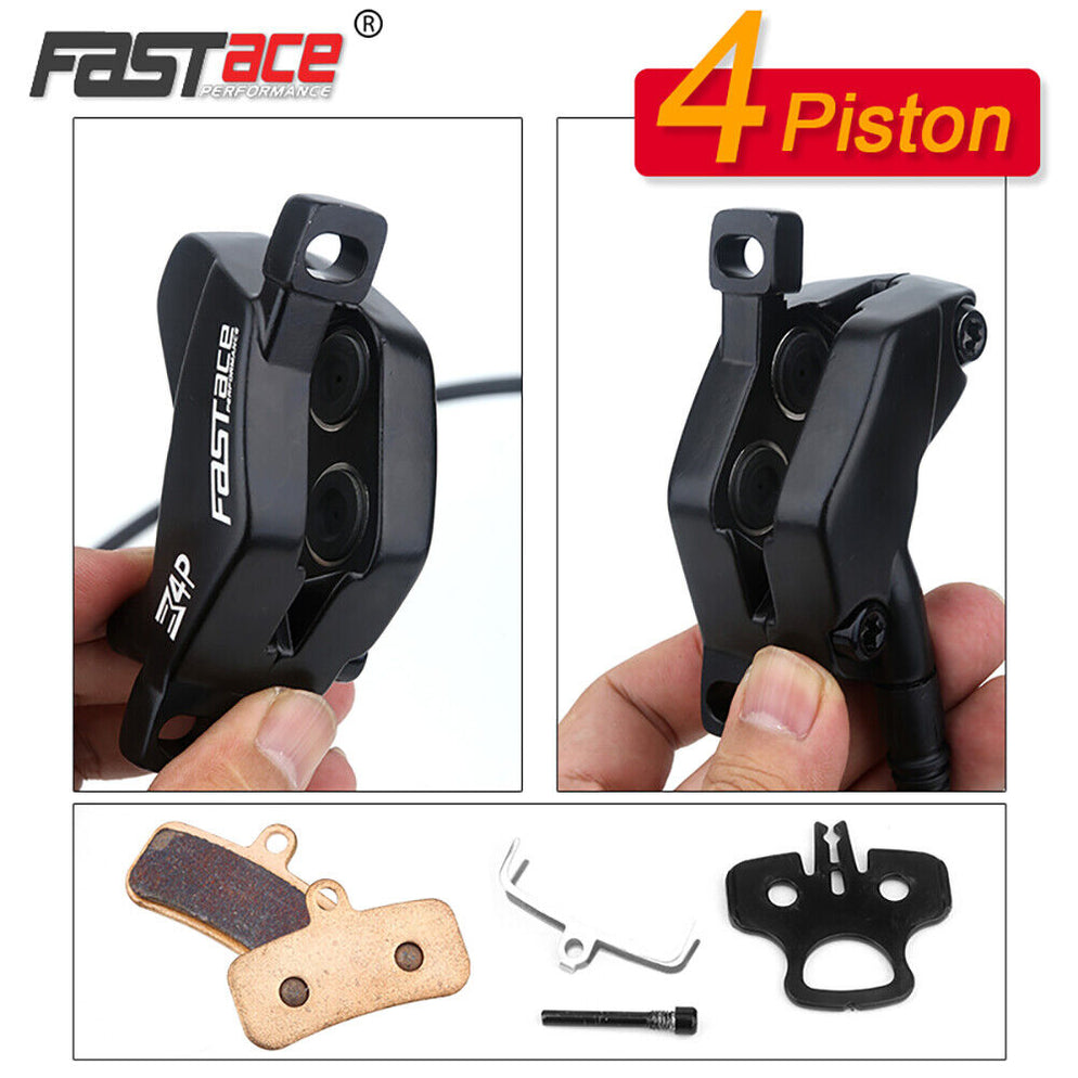 Fastace 4 Piston Hydraulic Brake Set — KC Powerparts
