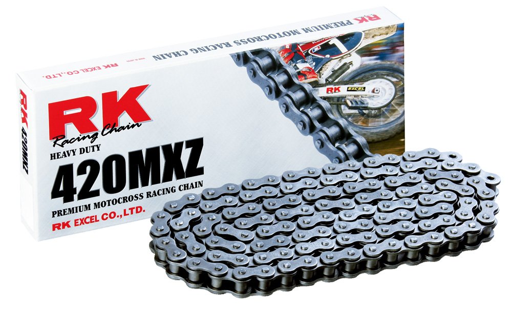 RK Racing Chain 126 Link Heavy Duty Non O-Ring Chain — KC Powerparts